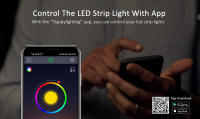 Tira De LED RGB5050 Para TV Mexllex 5V USB Con Control Por APP 16 Millones De Colores Flexible Regalo Para PC Laptop Habitación Dormitorio - details 7