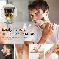 Ys00052 Afeitadora Eléctrica Para Hombres Recargable USB Multifuncional Con Cuchilla De Acero Inoxidable Para Corte Preciso - details 2