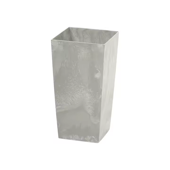 Prosperplast Maceta URBI SQUARE BETON EFFECT 2L - Diseño Moderno - 1