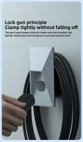 Soporte De Cable De Carga Para Tesla Model 3 Y X S Organizador De Cable De Choque Soporte De Pared Accesorios De Coche Material ABS - details 6