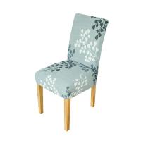 Cubierta De Silla Elástica De Spandex Para Sala De Estar Y Cocina Estampada Universal Cubierta Deslizante De Decoración Moderna Para Casa - details 6