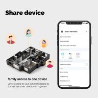 Termostato WiFi Tuya Controlador De Temperatura De Habitación Compatible Con Alexa Y Google Home Para Calefacción De Suelo Eléctrica Y Agua Calentador De Gas - details 12
