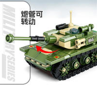 Bloques De Construcción DIY Para Adultos Y Niños Modelo De Tanque King Tiger De La Segunda Guerra Mundial Juguetes Educativos De Soldados Del Ejército Militar - details 11