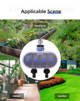 Temporizador De Agua Con Sensor De Lluvia Y Función De Retraso Para Jardín Y Patio Sistema De Riego Con Dos Salidas Y Cuatro Bobinas Actualizadas - details 8