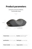 Almohada De Cintura Con Masaje Eléctrico Y Calor Para Dormir Soporte De Dolor En La Cintura Almohada De Protección De Cintura Para Descanso - details 14