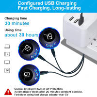Ejercicio De Musculatura Abdominal Con Carga USB Parche De Entrenamiento Inteligente Para Fitness Reemplazo De Gel Múltiples Opciones - details 4