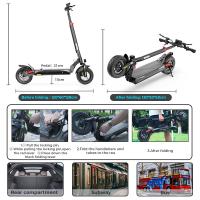 iScooter iX3 Scooter Eléctrico Plegable, Neumáticos Todoterreno Sin Cámara de 10', Motor de 800W, Batería de 10Ah, Velocidad Máxima de 40km/h, Autonomía Máxima de 40km, Altura del Manillar Ajustable, Control a través de App - details 9