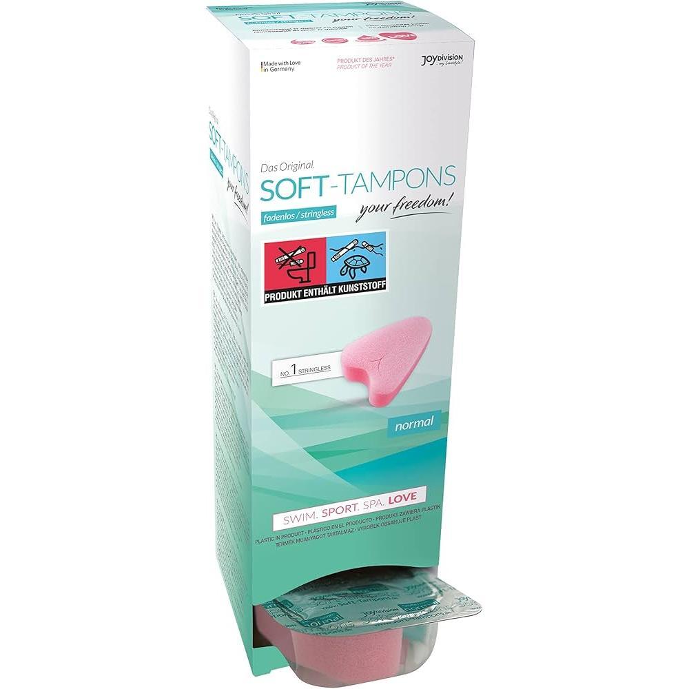 Tampones Higiénicos Sport, Spa & Love Joydivision Norman (10 uds) - Protección confortable para tus días especiales en el deporte y el bienestar