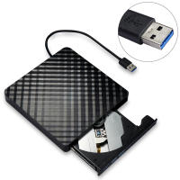 Unidad óptica para ordenador portátil, memoria externa delgado con USB 3.0 DVD, RW con quemador y lector de CD, reproductor bandeja para PC - details 3