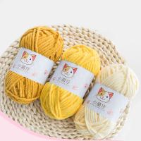 Hilo De Lana Para Tejer DIY Color Claro 50g 1Ply 3.5mm 60M Grueso Para Crochet Suéter Amante De La Bufanda Gorro Edredón - details 8