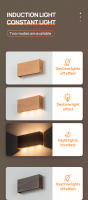 Lámpara De Pared LED Portátil 6W Recargable Con Sensor De Toque Y Luz Nocturna Para Dormitorio Y Escaleras Tres Colores - details 10