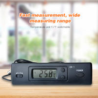 Termómetro Digital Electrónico Para Coche Con Probar Múltiple Función Mostrador De Temperatura Y Tiempo Uso Indoor Outdoor - details 7