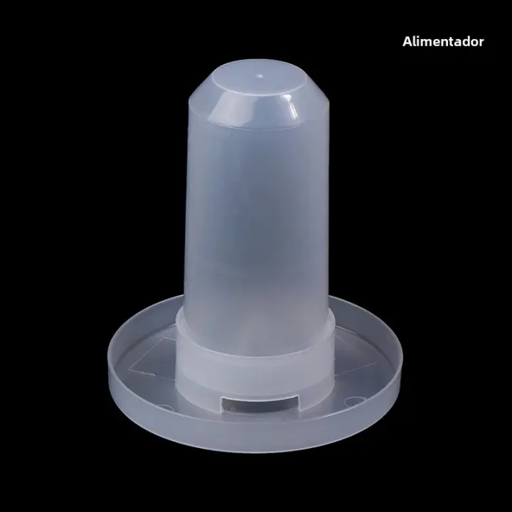 Dispensador De Alimentos Y Agua Para Ponederos 1 Pieza Tanque Automático De Plástico Para Pollos Pato Ganso Alimentador Y Bebedero De Ponederos - 1