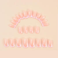 24 Pcs Uñas Postizas Largas Cuadradas En Rosa Brillante Con Patrón De Corazones Para Mujer Y Niña Regalo Ideal Para Fiestas Y Fiesta - details 1