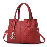Bolso De Hombro Para Mujer Estilo Europeo Y Americano Con Patrón De Lichi Bordado Moda Bolso De Mano Diagonal Material PU Con Cierre De Cremallera - details 8
