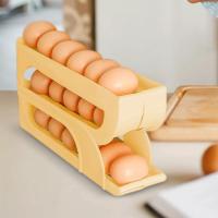 Rack Para Huevos Estante De Almacenamiento En Frigorífico Organizador De Alimentos De Plástico De 3 Capas Para Cocina - details 5