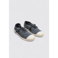victoria 110 INGLESA LONA ENVEJECIDA Deportivas Planas Unisex Verde - details 0