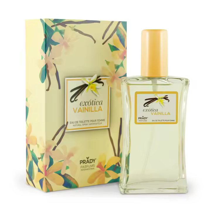 XHC BRICO - PRADY - Colonia para Mujer - Exótica Vainilla - 90ml - 1