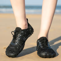 Zapatos De Agua Para Hombres Y Mujeres Cómodos Y Respirables Zapatos De Playa Con Secado Rápido Para Río Mar Acorazado De Microfibra Talla Verdadera Para Adultos Suela De Goma - details 4