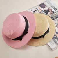 Sombrero De Paja Con Lazo COKK Panama Para Mujer Casual Verano Protección Solar Banda Ancha Sombreros De Playa Unisex - details 5