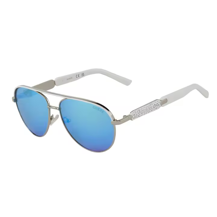 Gafas de Sol Guess Mujer GF0287-06X Gris Azul 100% UV Categoría 3-Espejo - 1