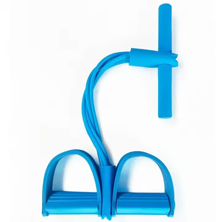 Tensión Cuatro Tubos Multi Funcional Bandas Elásticas De Yoga Para Fortalecimiento Abdominal Ayudante De Sentadillas Para Fitness Doméstico - 1
