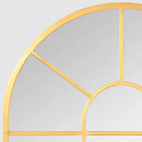 Espejo de Pared Decorativo - Diseño de Ventana de Arco con Marco Dorado - Estilo Moderno y Elegante para Salón, Dormitorio o Entrada - details 3