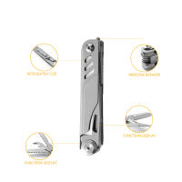 Cuchillo De Bolsillo Multifuncional Para Camping Y Sobrevivencia Actividades Al Aire Libre Y Indoor Con Destornillador Corkscrew Tijeras Y Sierra - details 3
