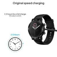 Ociodual Cable Usb Cargador para Reloj Inteligente Modelo Universal 4 Pines 7,8 mm Base Magnética-Varios modelos smartwatches.Negro - details 3
