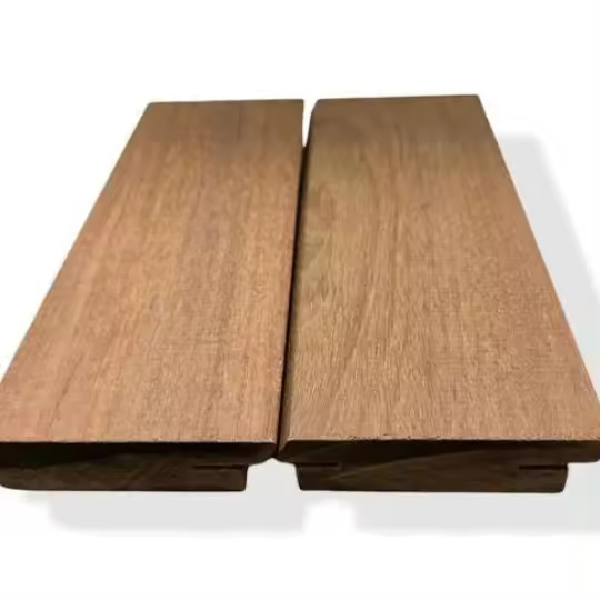 MADERTERRANEO Pack de 10 lamas de madera tropical FSC® en Ipe 21x88x930 mm (0,81 m2) - 1