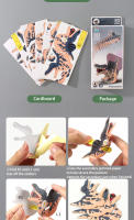 Puzzle 3D De Papel Con Animal Para Niños Juguetes Educativos Montessori DIY Manual De Artesanía Modelo Tridimensional Para Niño Y Niña - details 7