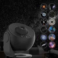 Proyector De Planetario Luz Nocturna Galaxia Rotación 360° Lámpara Estelar Para Decoración De Habitaciones Proyección De Cielo Estelar - details 9