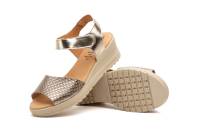 AE-649 Negro - Rojo - Beige - Cuero - Blanco - Platino Hecho en España Sandalias Mujer Piel Negro- Rojo - Beige - Cuero - Blanco - Platino Velcro Cuña Numeración: 35-41 Marca: Alto Estilo planta de gel y cierre velcro super comoda ideales para el verano - details 23
