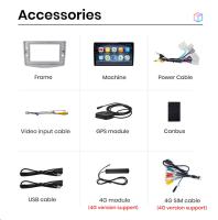 AWESAFE inalámbrico CarPlay Android Auto Radio para Volvo XC90 , 2005, 2006, 2007, 2008 2009 2010 2012 2013 2014 coche reproductor multimedia GPS 2 din autoradio volante controles RDS Bluetooth - details 22
