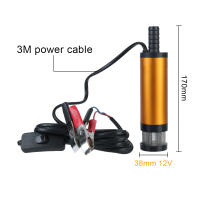 Bomba De Combustible Eléctrica Para Coche 12V 12L/min Con Interruptor Herramientas De Bomba De Aceite Para Barco Marina Remolque Camión Accesorios De Acero Inoxidable Universal - details 9