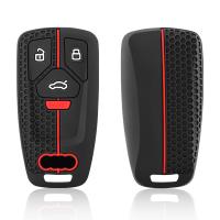 Cubierta De Llave De Coche En Silicona Para Audi A4 B9 A5 A6L S4 S5 S7 8W Q7 4M Q5 TT TTS RS Accesorios De Estilo Para Coche - details 4