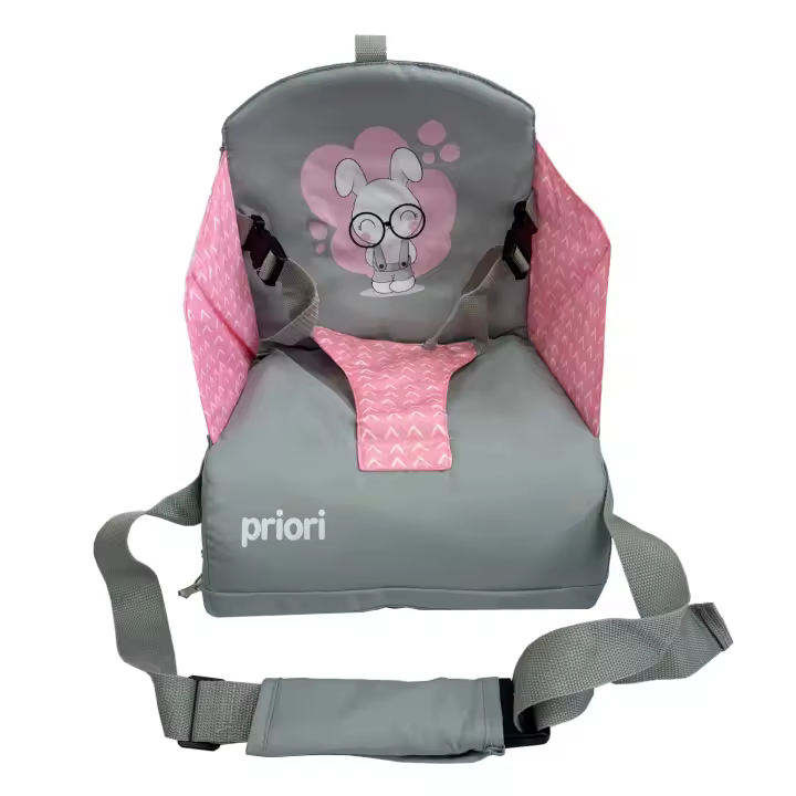 Asiento elevador para bebé,Trona, ALBI,  Rosa, Priori - 1