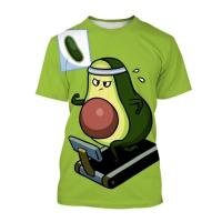 Camiseta 3D De Agua De Manzana Para Hombres Y Mujeres Estilo Casual Manga Corta Personalidad De Frutas Verano Moda Nueva - details 3