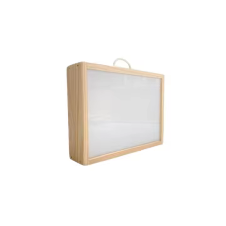 Nenitus Mesa de luz Montessori, diferentes tamaños, Leds RGBW blanco natural, fabricada artesanalmente en España, con certificado Europeo CE y garantía de por vida. - 1