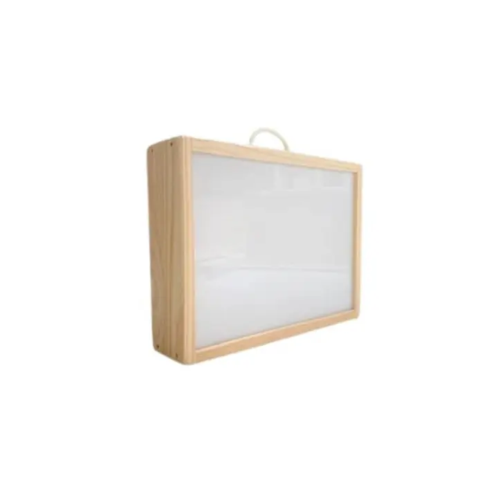 Nenitus Mesa de luz Montessori, diferentes tamaños, Leds RGBW blanco natural, fabricada artesanalmente en España, con certificado Europeo CE y garantía de por vida. - 1