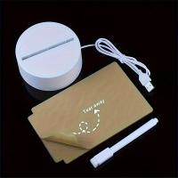 Tablero De Notas LED Creativo Con Luz Nocturna USB Iluminación Suave Cálida Para Decoración De Habitaciones Niños Novias - details 2
