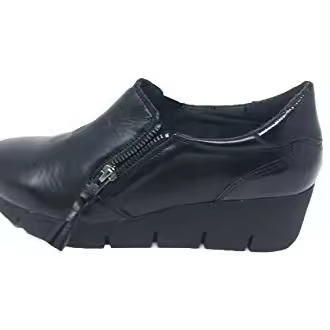 Zapato/Aback/Mujer/Piel/Cremallera/Plataforma 5cm - 1