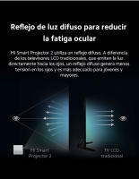 Mi Smart Projector 2|Pantalla impresionante de hasta 120" | Corrección trapezoidal automática multiángulo* Las imágenes más nítidas en 1080p | Android TV™ certificado - details 8