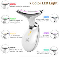 Instrumento De Masaje De Belleza Eléctrico Para El Rostro Y Cuello Lifting Y Firmeza Portátil Recargable Con USB Cable - details 2