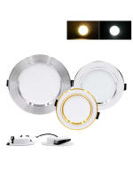 Spot LED De Techo Reclinado Luz Fría/Cálida Blanca 12V 24V 110V 220V Tres Colores 5W 9W 12W 15W 18W Para Foyer Material De Aluminio - details 4