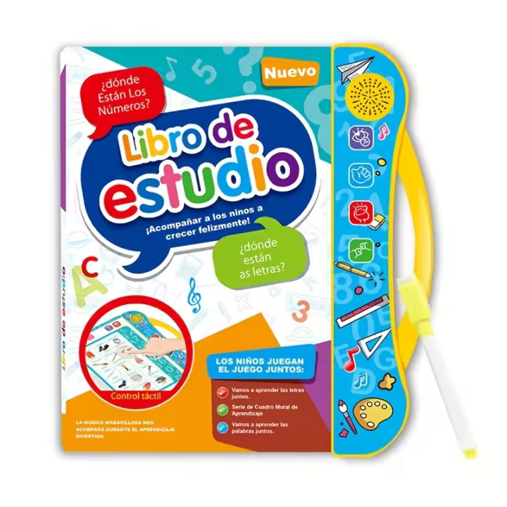 Juguete Educativo Para Niños Desarrollo Cognitivo En Español Y Ingles Juguete De Conocimiento Para Niños Y Niñas De 3 a 12 Años - 1