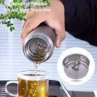 Botella De Agua LIXADA Ligera Y Aislada Pequeña Metal Termo Puro Ti Doble Capa Con Filtro De Té Para Actividades Al Aire Libre - details 3