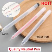 Bolígrafo De Gel Transparente Y Mate 0.5mm 3 Colores Gran Capacidad Para Escritura En Exámenes Y Oficina Suministros Escolares Estación De Estudio - details 0