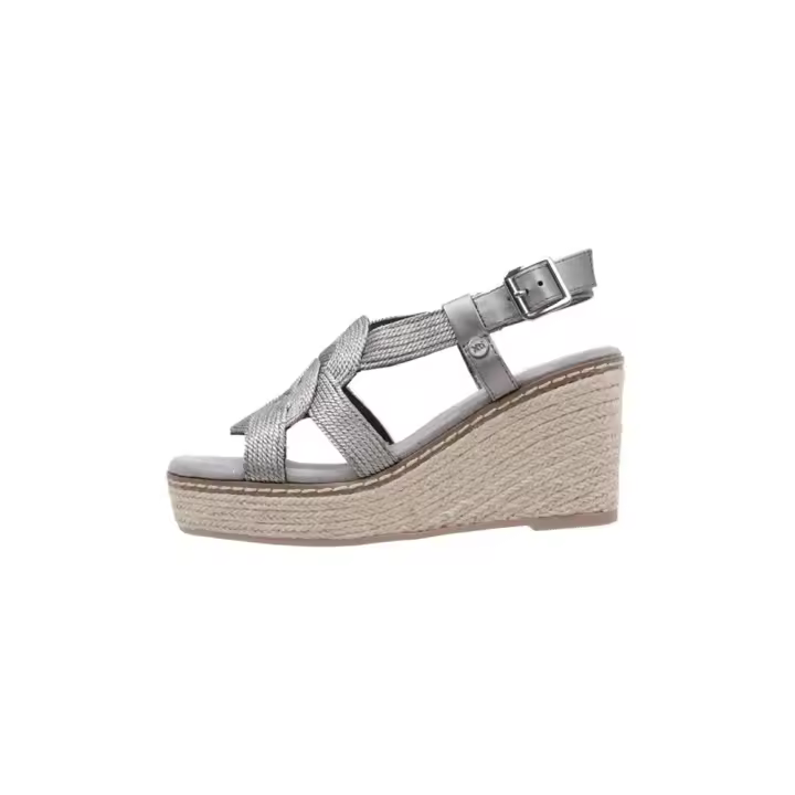Xti 141441 Gris Sandalias Mujer Esparto Cuña - Cómodo y de Calidad - 1