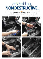 Pegatina Decorativa Para Transmisión De Cambios Para HONDA CIVIC SEDAN HATCHBACK 2016-2021 Accesorios Interiores Automotrices - details 7